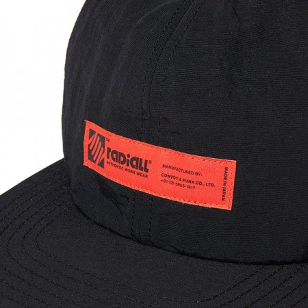 RADIALL　キャップ　"COIL TAG BASEBALL CAP"　(Black)