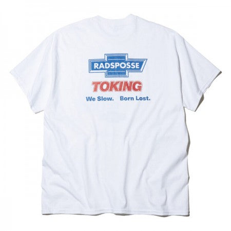 RADIALL　Tシャツ　"TOKING CREW NECK T-SHIRT S/S"　(White)