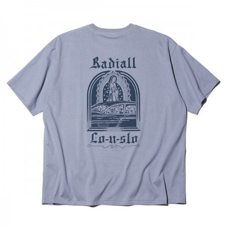 RADIALL　Tシャツ　"LO-N-SLO CREW NECK T-SHIRT S/S"　(Purple)