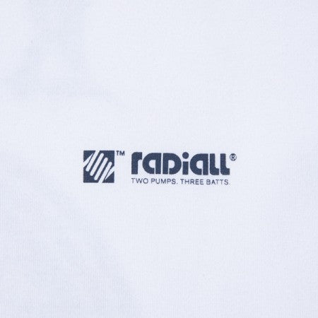 RADIALL　Tシャツ　"LO-N-SLO CREW NECK T-SHIRT S/S"　(White)