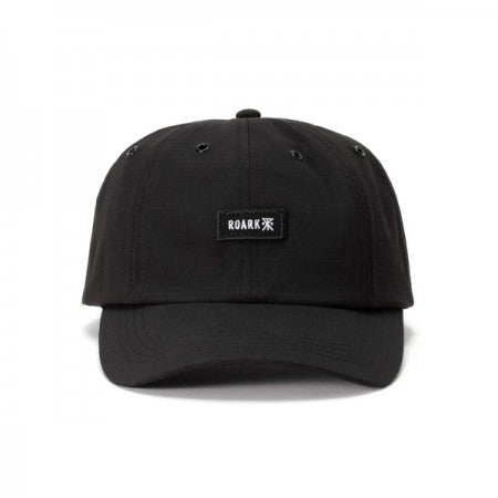 ROARK REVIVAL　キャップ　"LOGO DOT AIR 8 PANEL CAP -MID HEIGHT"　(Black)