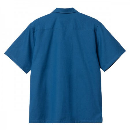 Carhartt WIP　S/Sシャツ　"S/S DELRAY SHIRT"　(Amalfi / Wax)