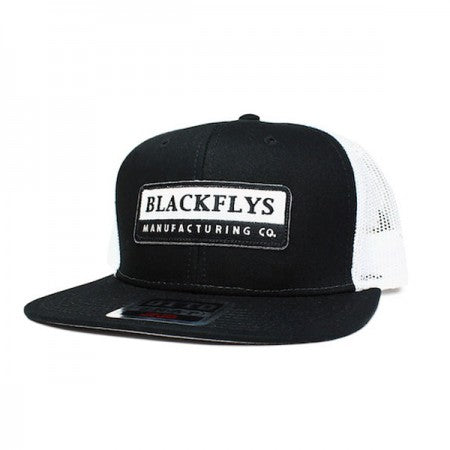 BLACK FLYS　メッシュキャップ　"TURNER MESH CAP"　(Black/White)