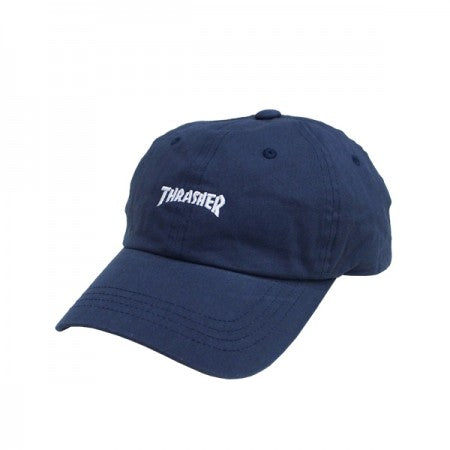 THRASHER　キャップ　"MAG LOGO WASH CAP"　(Navy)