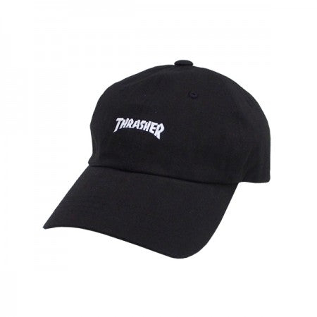 THRASHER　キャップ　"MAG LOGO WASH CAP"　(Black)