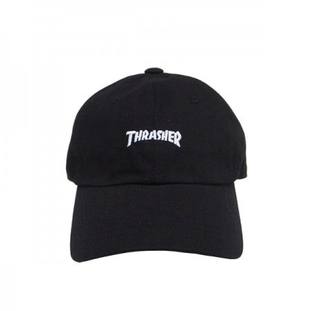 THRASHER　キャップ　"MAG LOGO WASH CAP"　(Black)