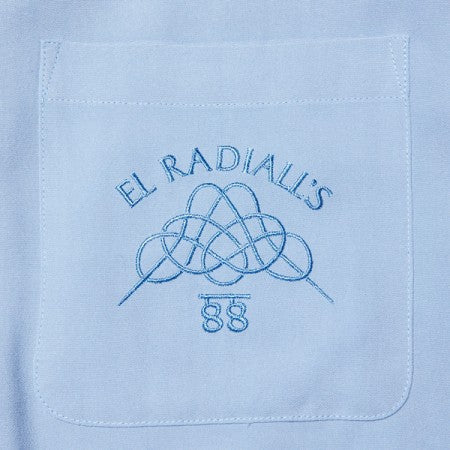 RADIALL　L/Sシャツ　"SPOKES OPEN COLLARED SHIRT L/S"　(Ice Blue)