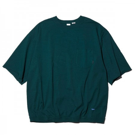 RADIALL　ハーフスリーフTシャツ　"FLAGS CREW NECK T-SHIRT S/S"　(Forest Green)