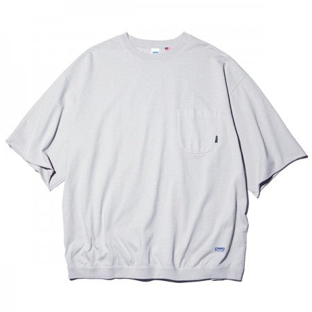 RADIALL　ハーフスリーフTシャツ　"FLAGS CREW NECK T-SHIRT S/S"　(Ice Gray)