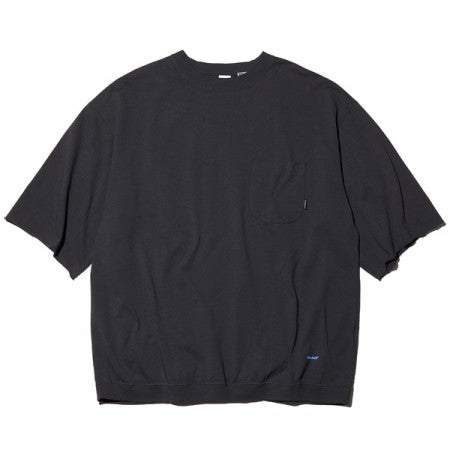 RADIALL　ハーフスリーフTシャツ　"FLAGS CREW NECK T-SHIRT S/S"　(Ink Black)