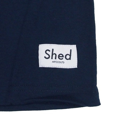 Shed Tシャツ "authentic" (navy)