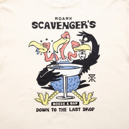 ROARK REVIVAL　Tシャツ　"SCAVENGERS TEE"　(Natural)