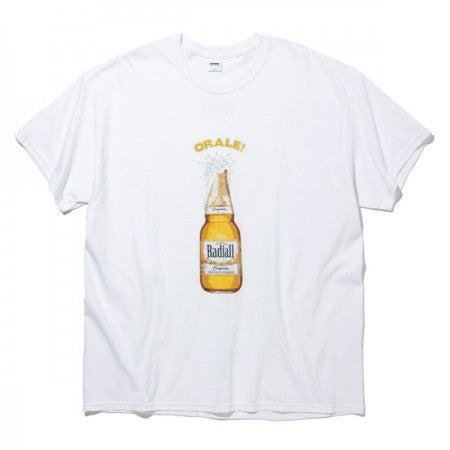 RADIALL　Tシャツ　"ORALE CREW NECK T-SHIRT S/S"　(White)