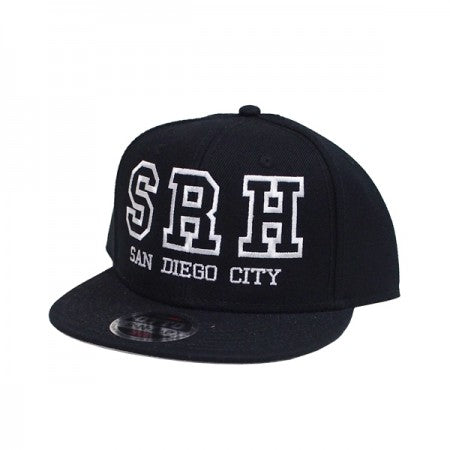 SRH　キャップ　"COLLEGE SNAPBACK CAP"　(Black)