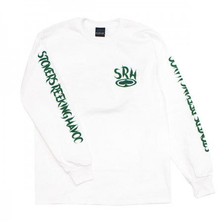 SRH　L/STシャツ　"STONERS 18 L/S TEE"　(White)