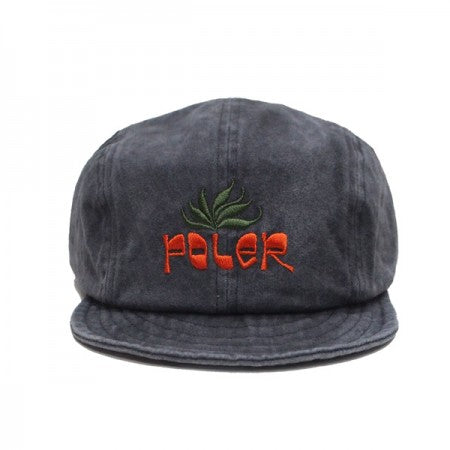 POLeR　キャップ　"SHRUBBERY PIGMENT MECHANIC CAP"　(Black Denim)