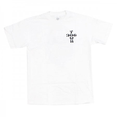 DOGTOWN　Tシャツ　"PC TAIL TAP TEE"　(White)
