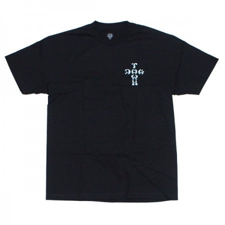 DOGTOWN　Tシャツ　"PC TAIL TAP TEE"　(Black)