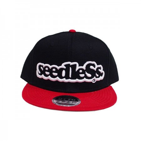 seedleSs　"SD COLOR COMBINATION SNAPBACK CAP"　(Red/