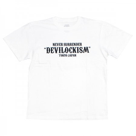 ★30%OFF★ Devilock　Tシャツ　"DEVILOCKISM TEE"　(White)