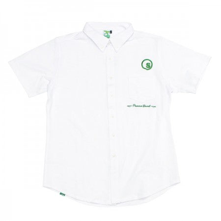 seedleSs　S/Sシャツ　"SD CLEAN KNIT SHIRTS"　(White)