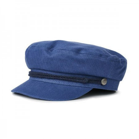 BRIXTON　キャップ　"FIDDLER CAP"　(Washed Navy/Dark Navy)