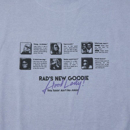 RADIALL　Tシャツ　"CHROME LADY CREW NECK T-SHIRT S/S"　(Purple Haze)