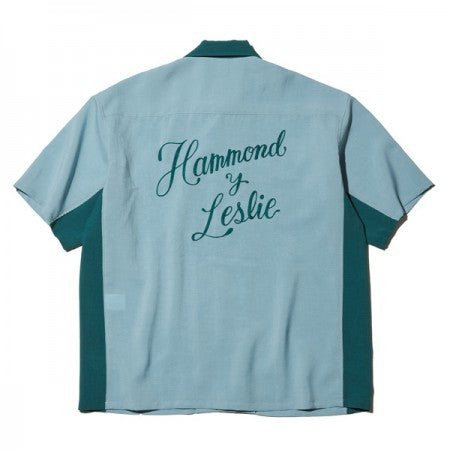 ★30%OFF★ RADIALL　S/Sシャツ　"HAMMOND OPEN COLLARED SHIRT S/S"　(Leaf Green)