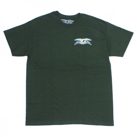 ANTI HERO　Tシャツ　"BASIC EAGLE CHEST TEE"　(Forest Green / Yellow)