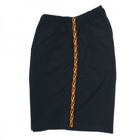 RADIALL　ショーツ　"FLAMES EASY SHORTS"　(Black)