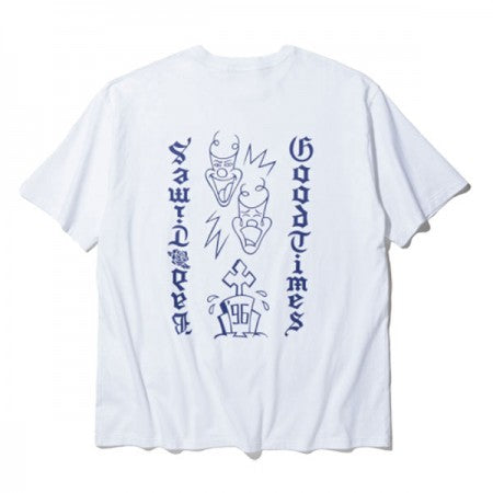 RADIALL　Tシャツ　"TWO FACE CREW NECK T-SHIRT S/S"　(White)