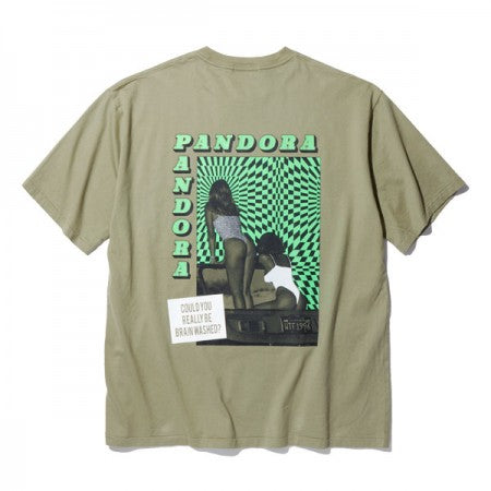 RADIALL　Tシャツ　"COSMIC GYPSIES CREW NECK T-SHIRT S/S"　(Khaki)