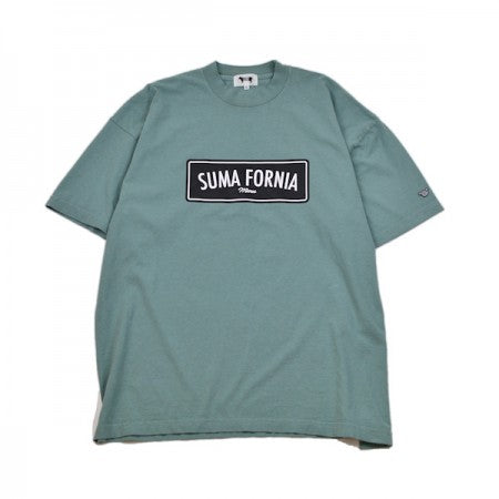 MINOS　Tシャツ　"SS SUMA FORNIA TEE"　(Atlantic Green)
