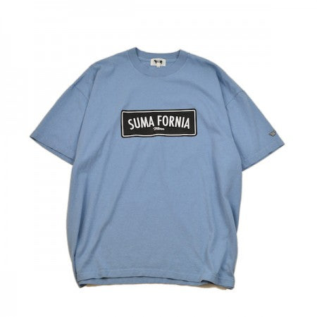 MINOS　Tシャツ　"SS SUMA FORNIA TEE"　(Clear Blue)