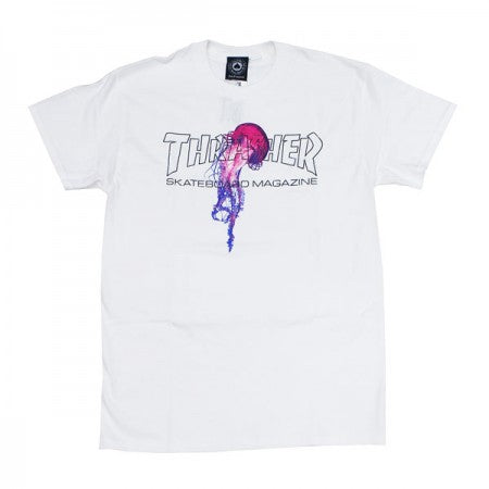 THRASHER　Tシャツ　"ATLANTIC DRIFT S/S TEE"　(White)