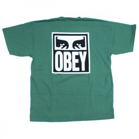 OBEY　Tシャツ　"OBEY EYES ICON 2 HEAVYWEIGHT TEE"　(Palm Leaf)