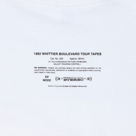 RADIALL　Tシャツ　"THE THING CREW NECK T-SHIRT S/S"　(White)