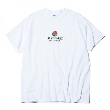 RADIALL　Tシャツ　"ROSE BOWL CREW NECK T-SHIRT S/S"　(White)