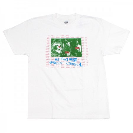 OBEY　Tシャツ　"PUNXPLOITATION CLASSIC TEE"　(White)