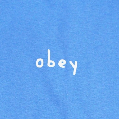 OBEY　Tシャツ　"OBEY DOODLE FLOWER CLASSIC TEE"　(Digital Violet)