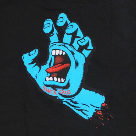 SANTA CRUZ　Tシャツ　"SCREAMING HAND TEE"　(Black)