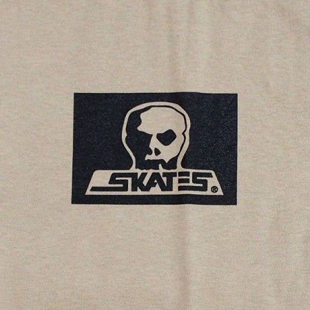 SKULL SKATES　"BACK PATCH Tシャツ"　(Sand)
