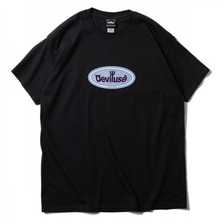 Deviluse　Tシャツ　"OVAL LOGO TEE"　(Black)