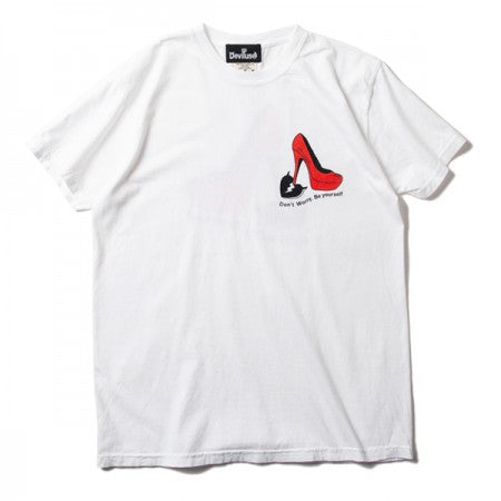 ★20%OFF★ Deviluse　Tシャツ　"BROKEN HEART TEE"　(White)