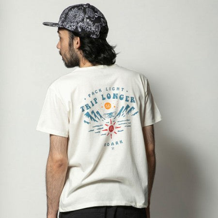 ROARK REVIVAL　Tシャツ　"TRIP LONGER POCKET TEE"　(Natural)