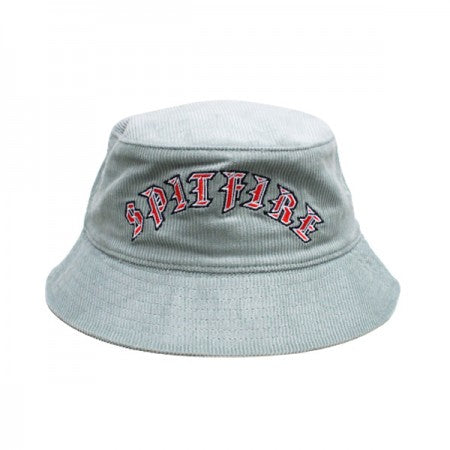 SPITFIRE　ハット　"OLD E ARCH BUCKET HAT"　(Gray / Red)