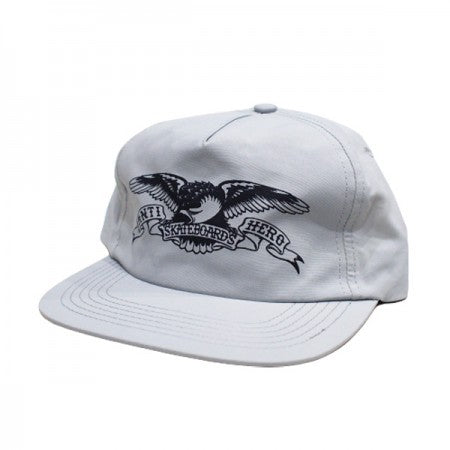 ANTI HERO　キャップ　"BASIC EAGLE SNAPBACK CAP"　(Lt.Gray / Black)