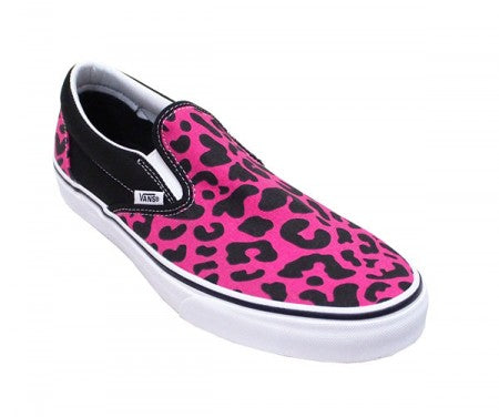 VANS　"SLIP-ON"　(Leopard) Pink/Black