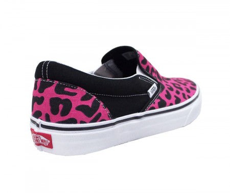 VANS　"SLIP-ON"　(Leopard) Pink/Black