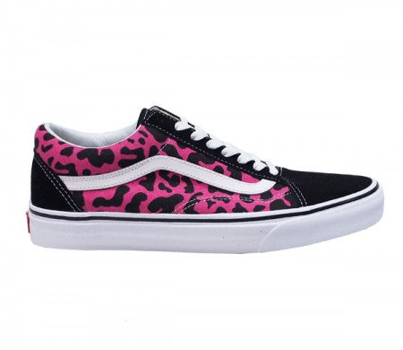 VANS　"OLD SKOOL"　(Leopard) Pink/Black